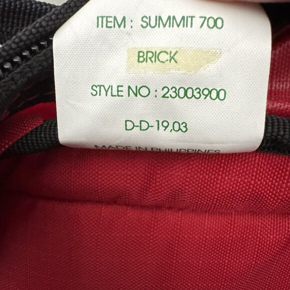 Kelty Summit 700 Waist Hip Fanny Pack Bag Red Camping Hiking Trail Travel - Picture 16 of 16